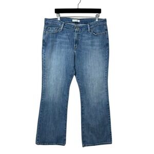 Levi's 545 Low Boot Cut Jeans Women's Blue Denim Medium Wash Size 16‎ S